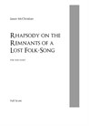 Rhapsody on the Remnants of a Lost Folk-Song - for solo harp